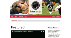 Desktop Screenshot of animalnews.tv